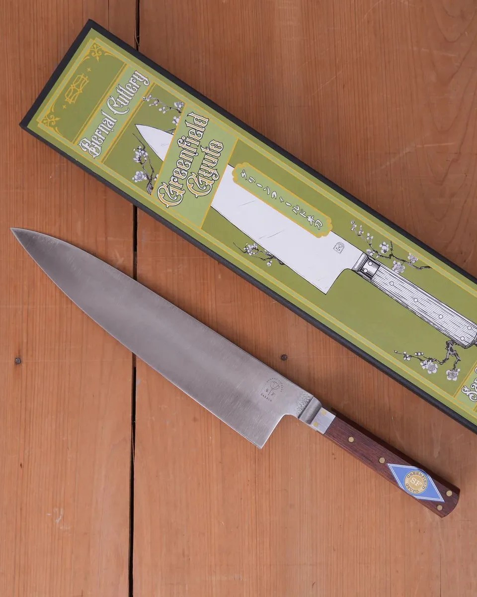 greenfield gyuto chef knife