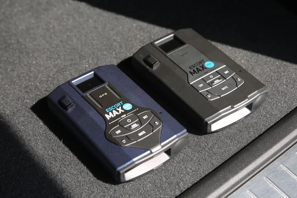 a couple of radar detectors