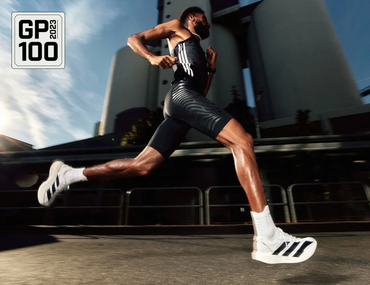 a man running