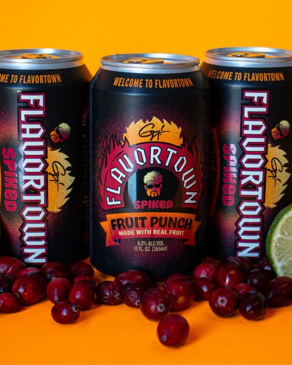 flavortown just got spiked cans