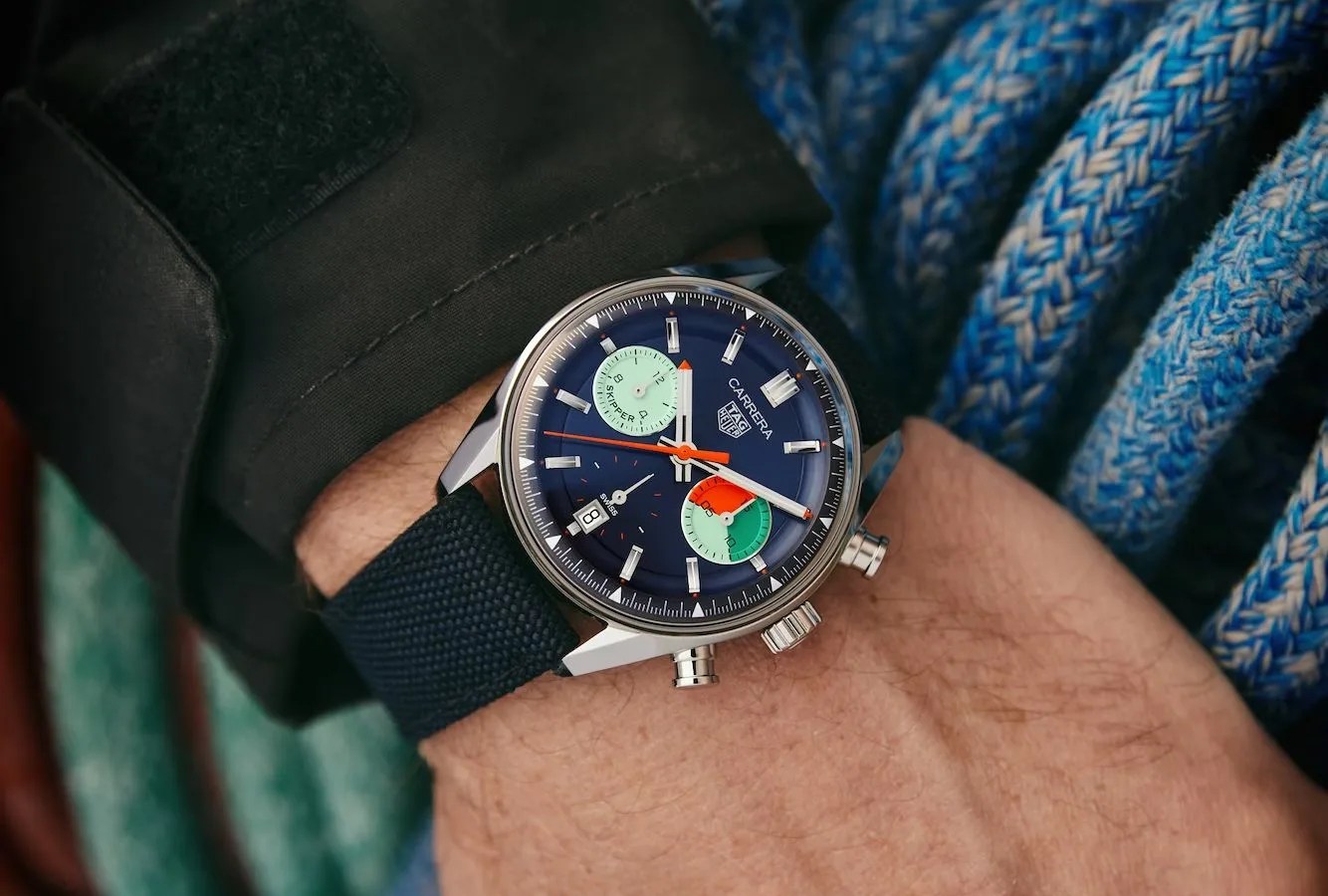 a person wearing a watch