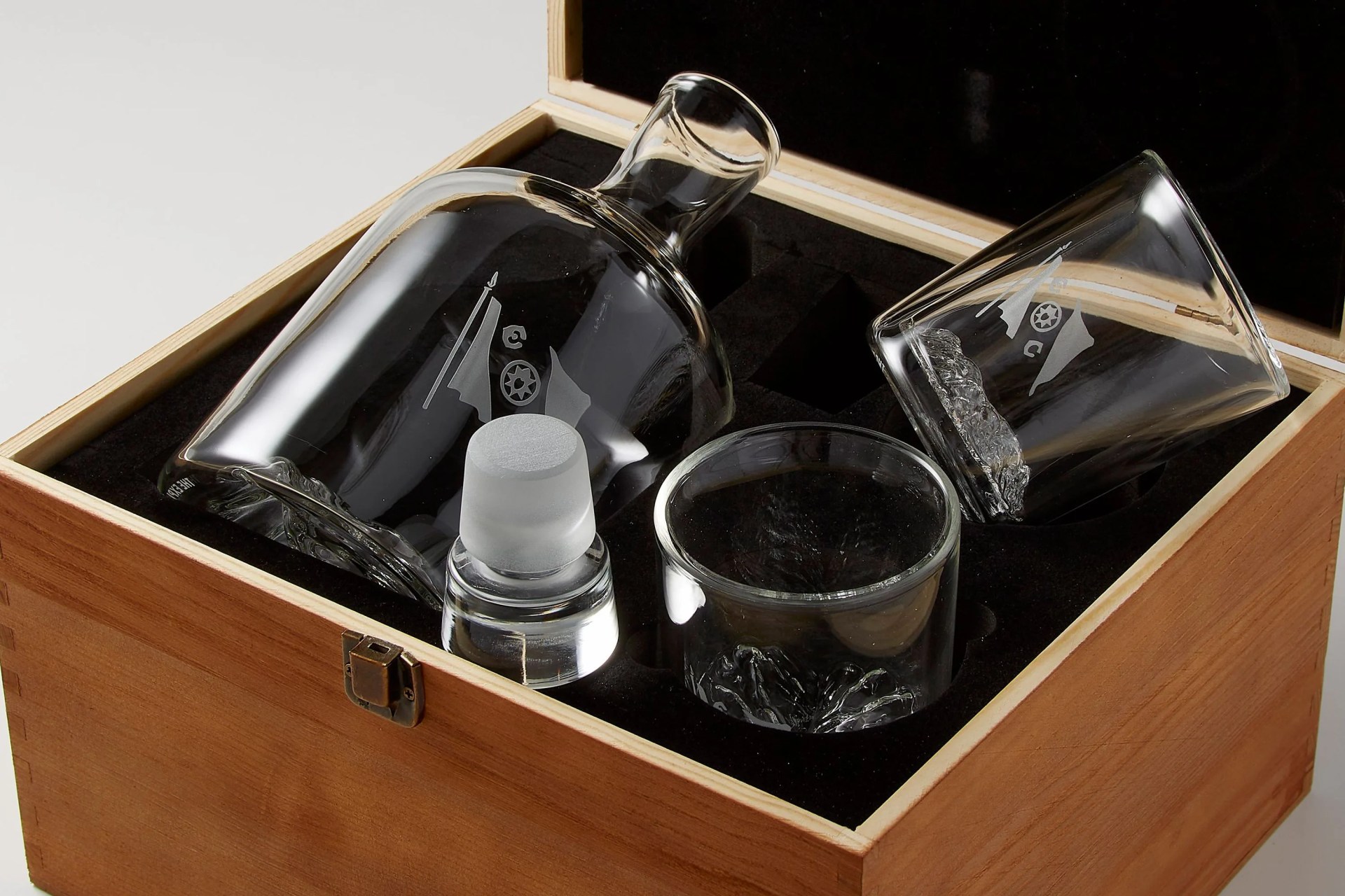 whiskey glass set