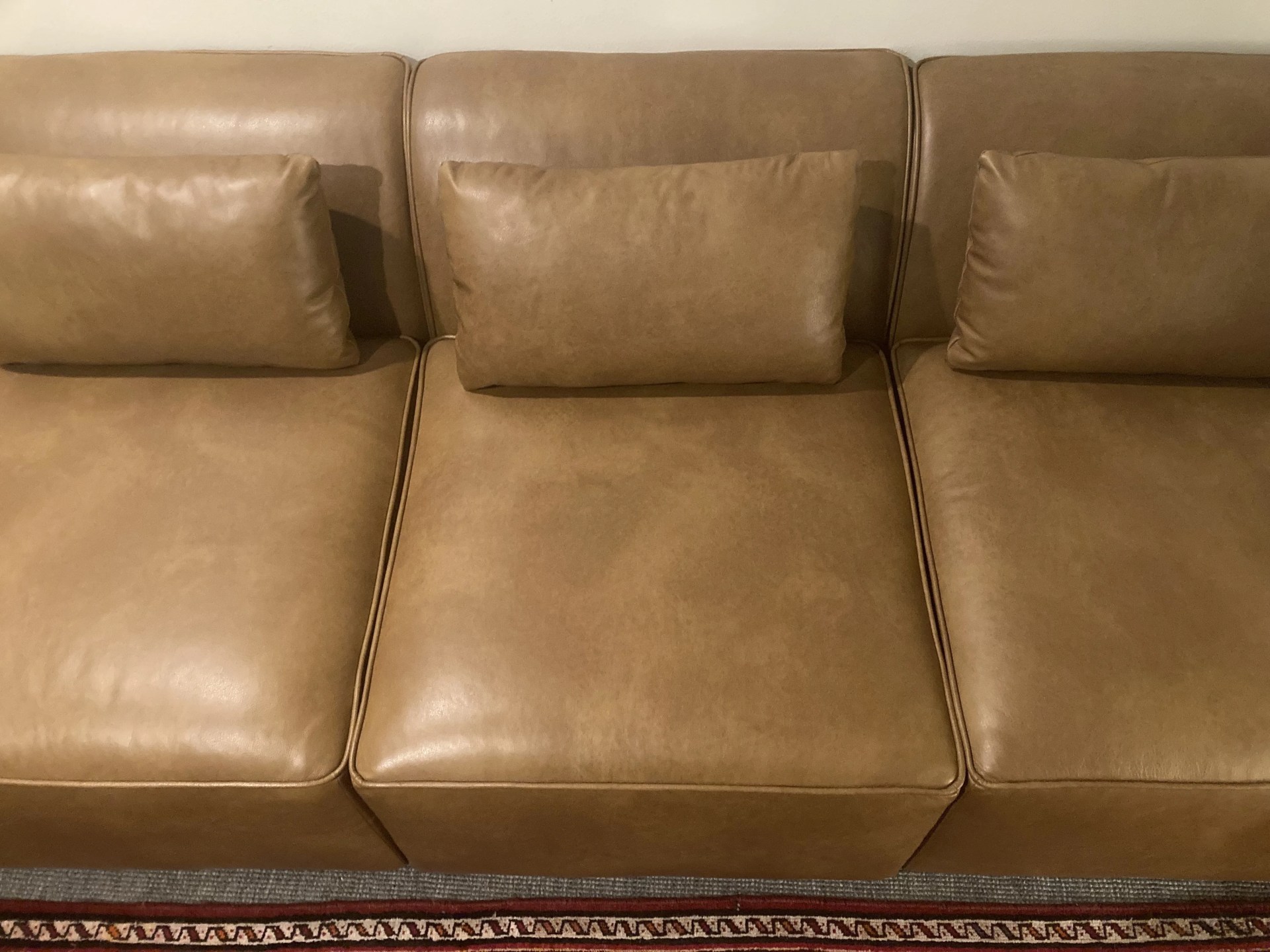 leather sofa