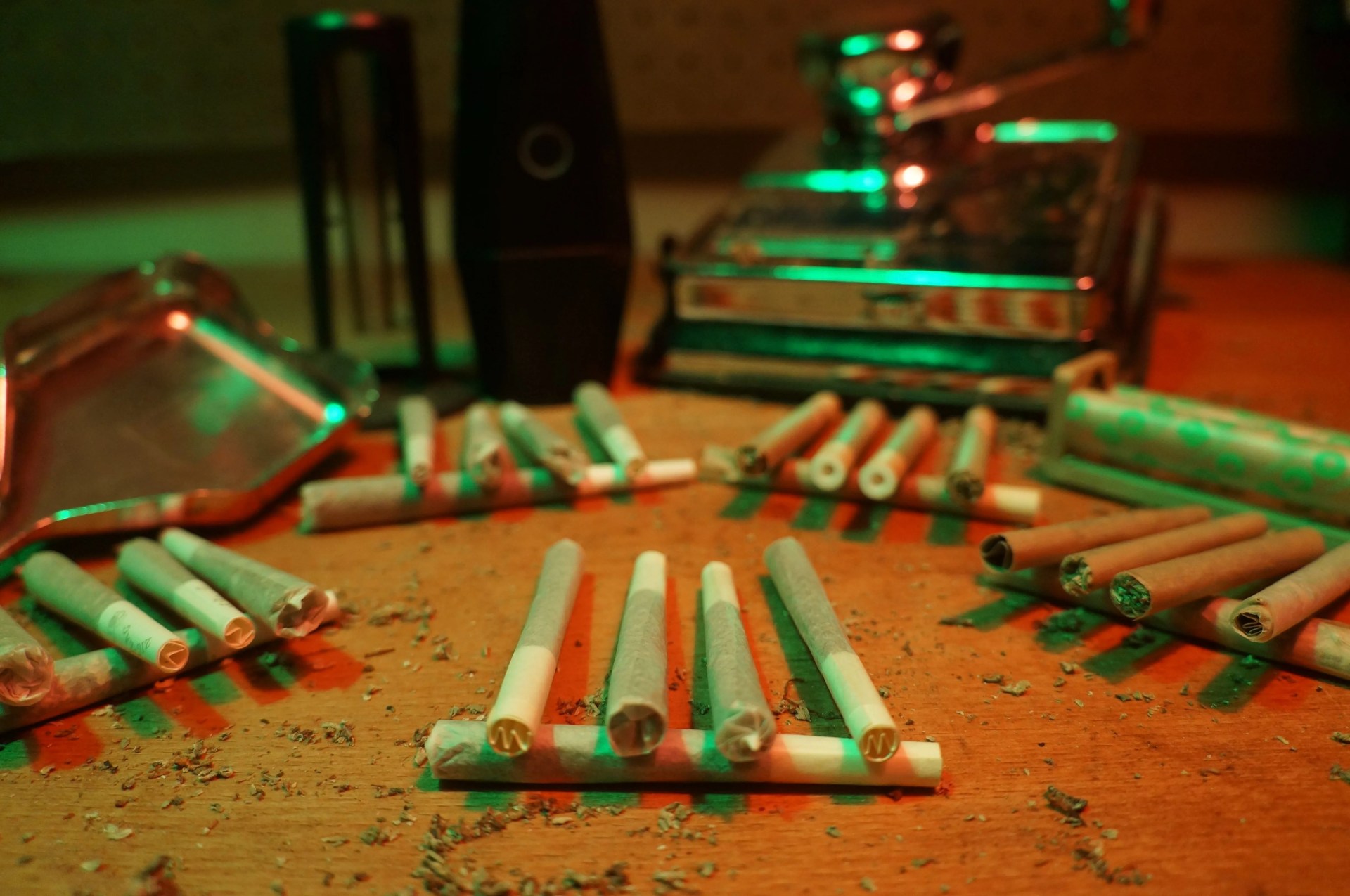 testing the final quality of hand rolled joints