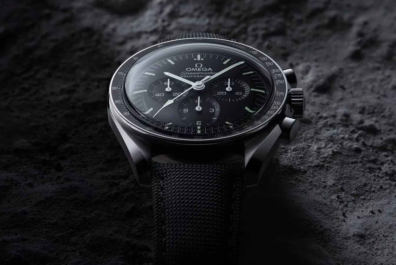 a watch on the moon