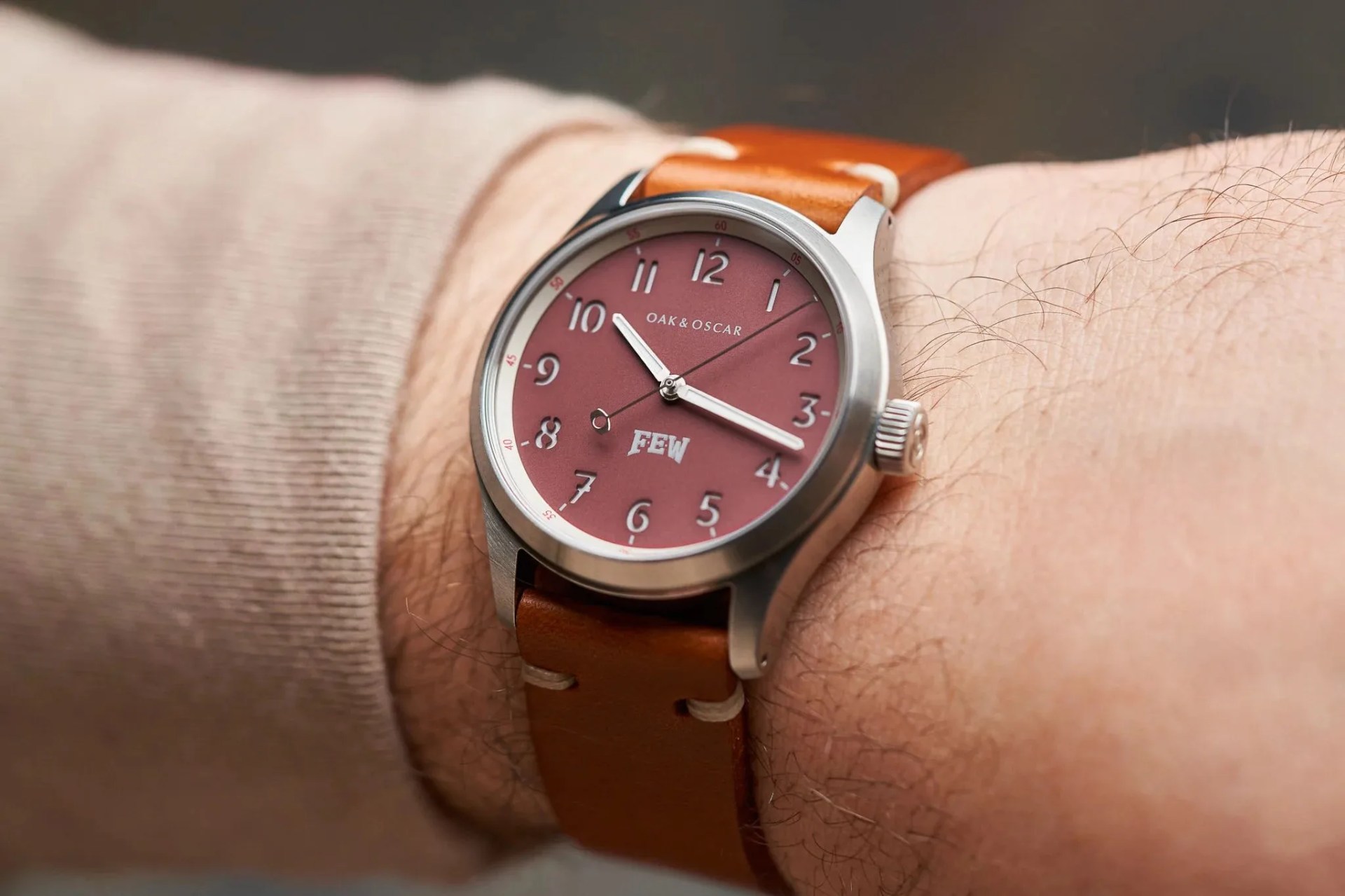 a watch on a person's wrist