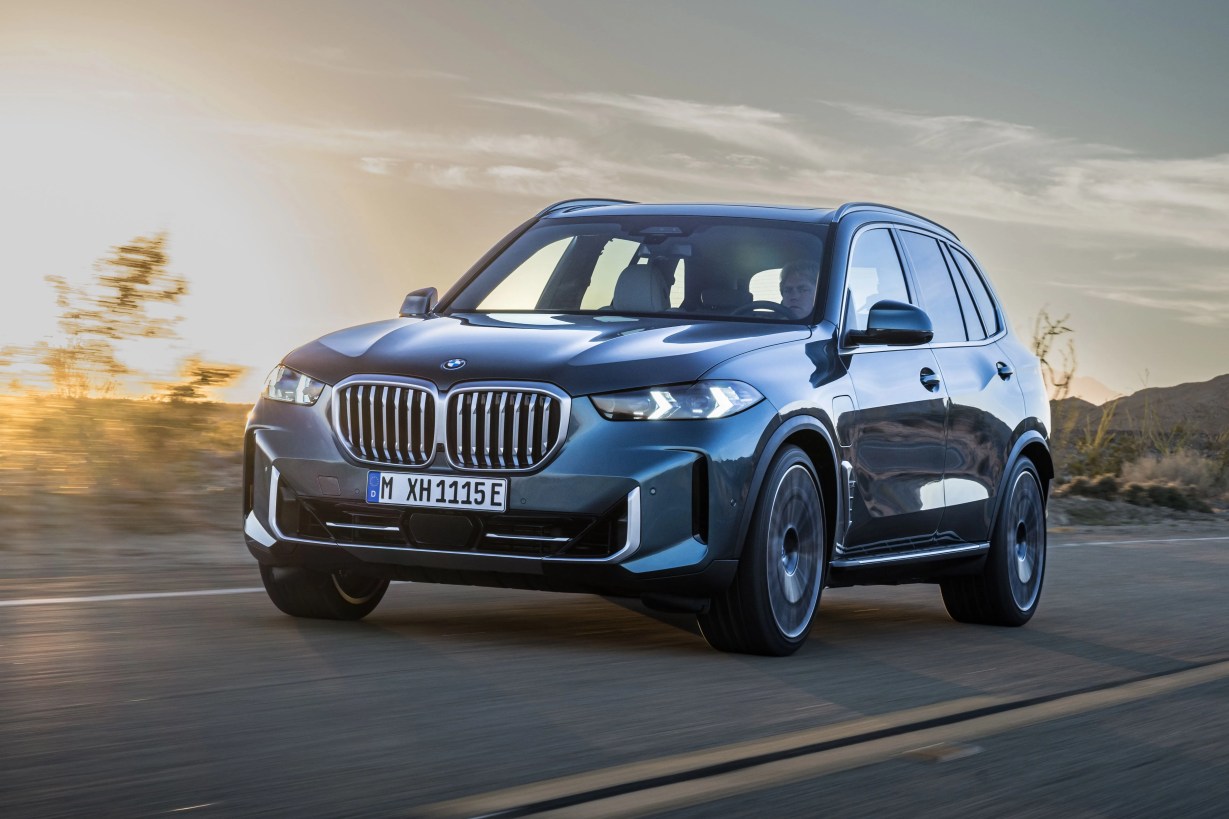 bmw x6 driving on road
