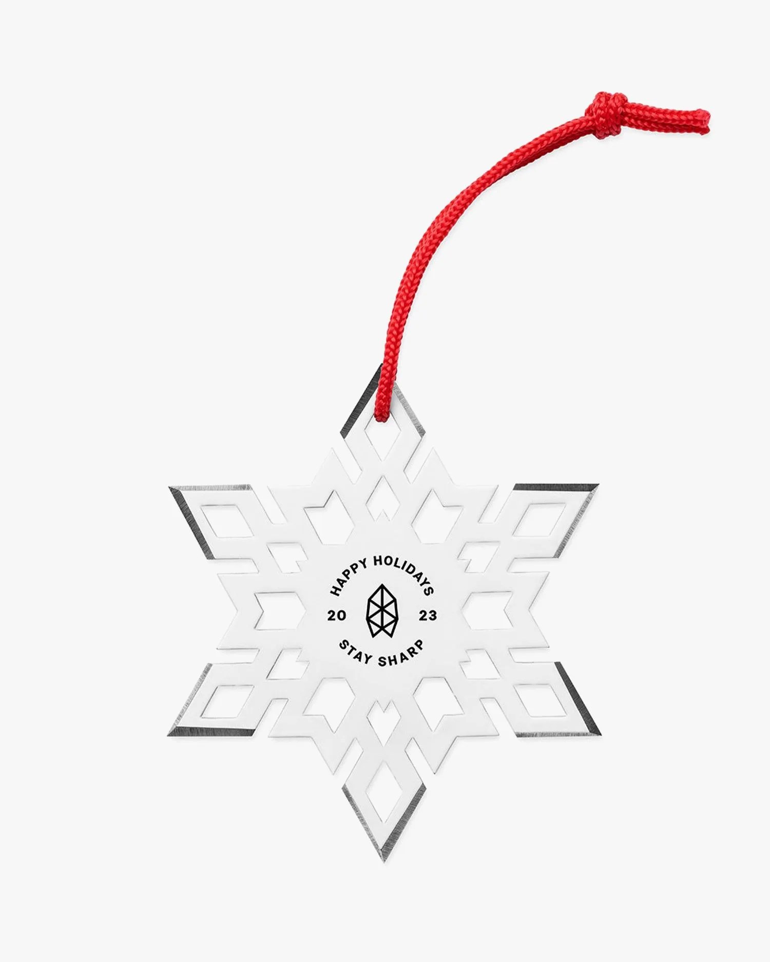a snowflake ornament