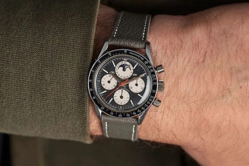 a watch on a wrist