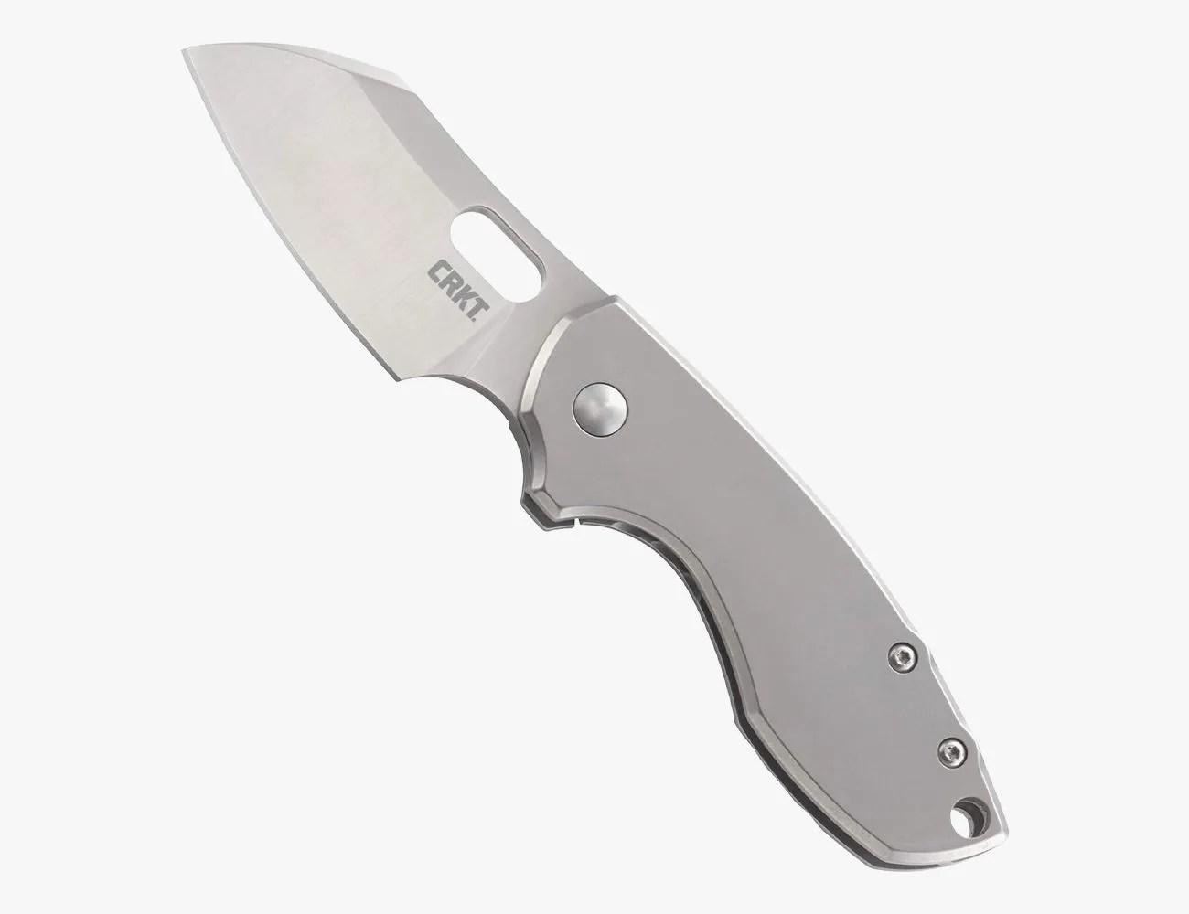 a silver knife