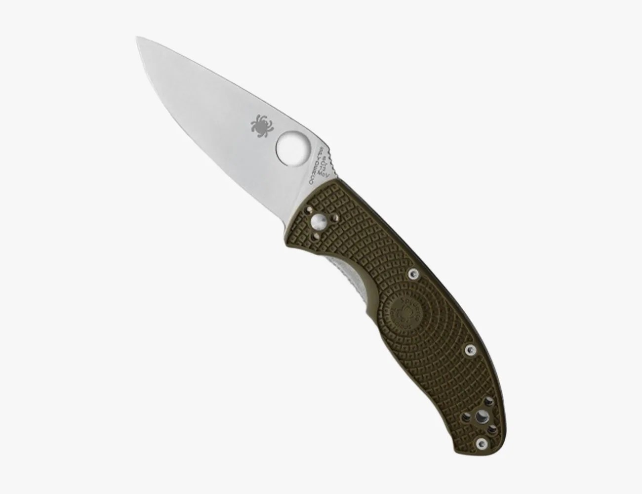 a knife with a handle