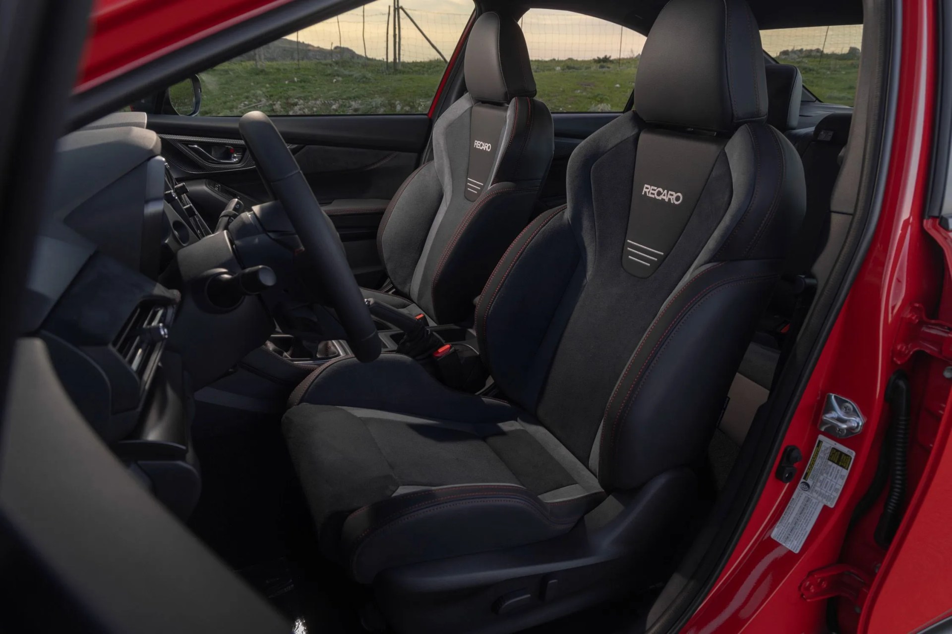 subaru wrx tr interior 2024