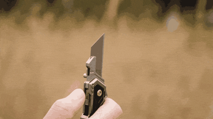 a knife