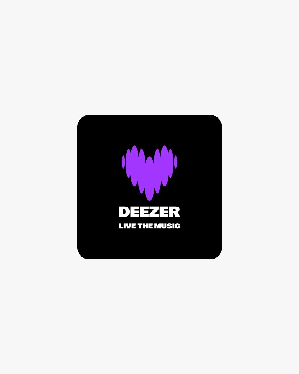 Deezer music logo