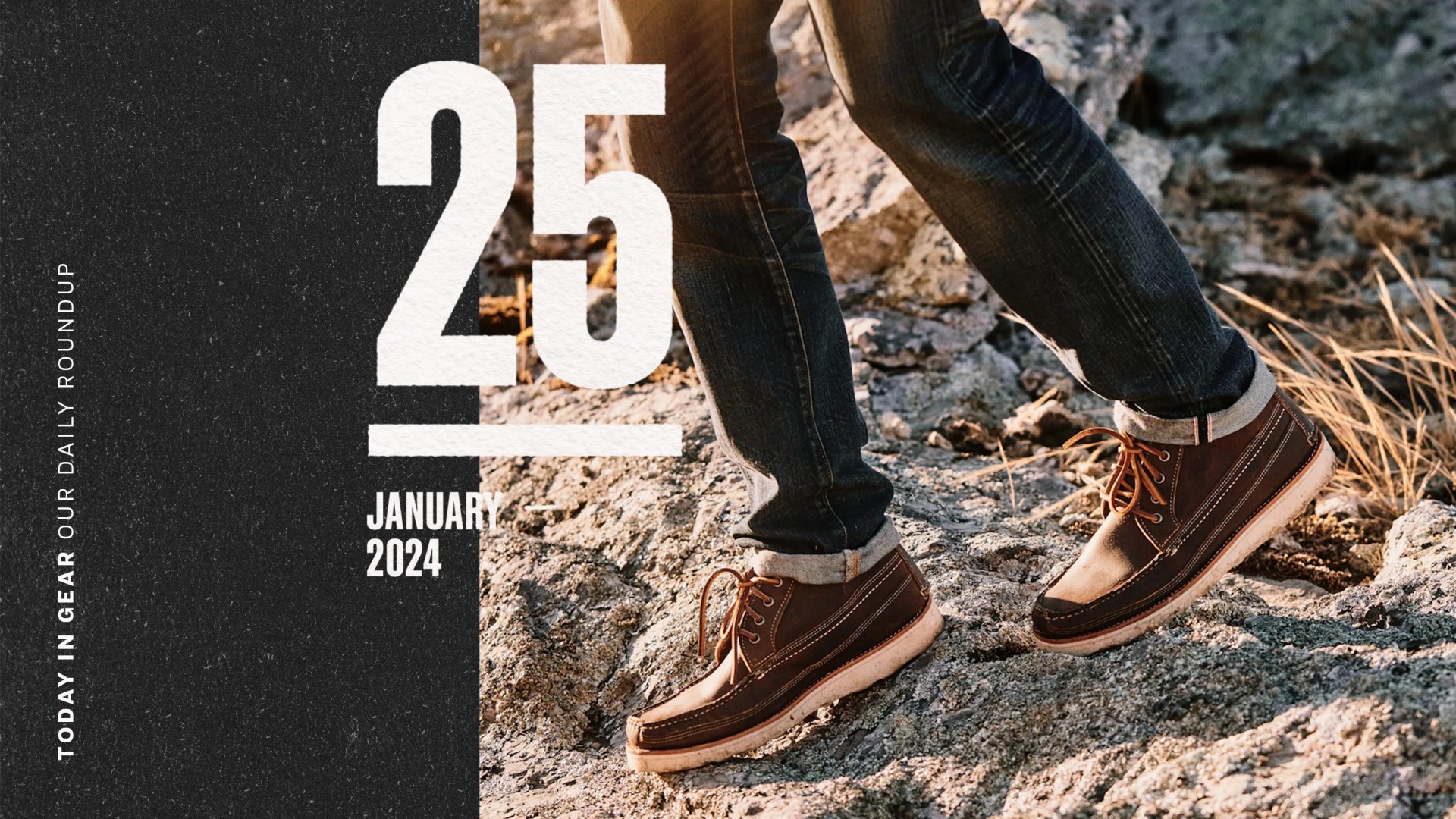 today in gear January 25 2024 Huckberry x Easymoc Scout Boot