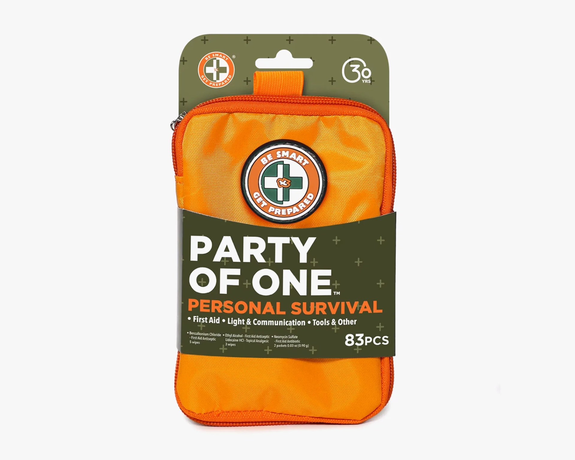 Be Smart Get Prepared First Aid Survival Party of One