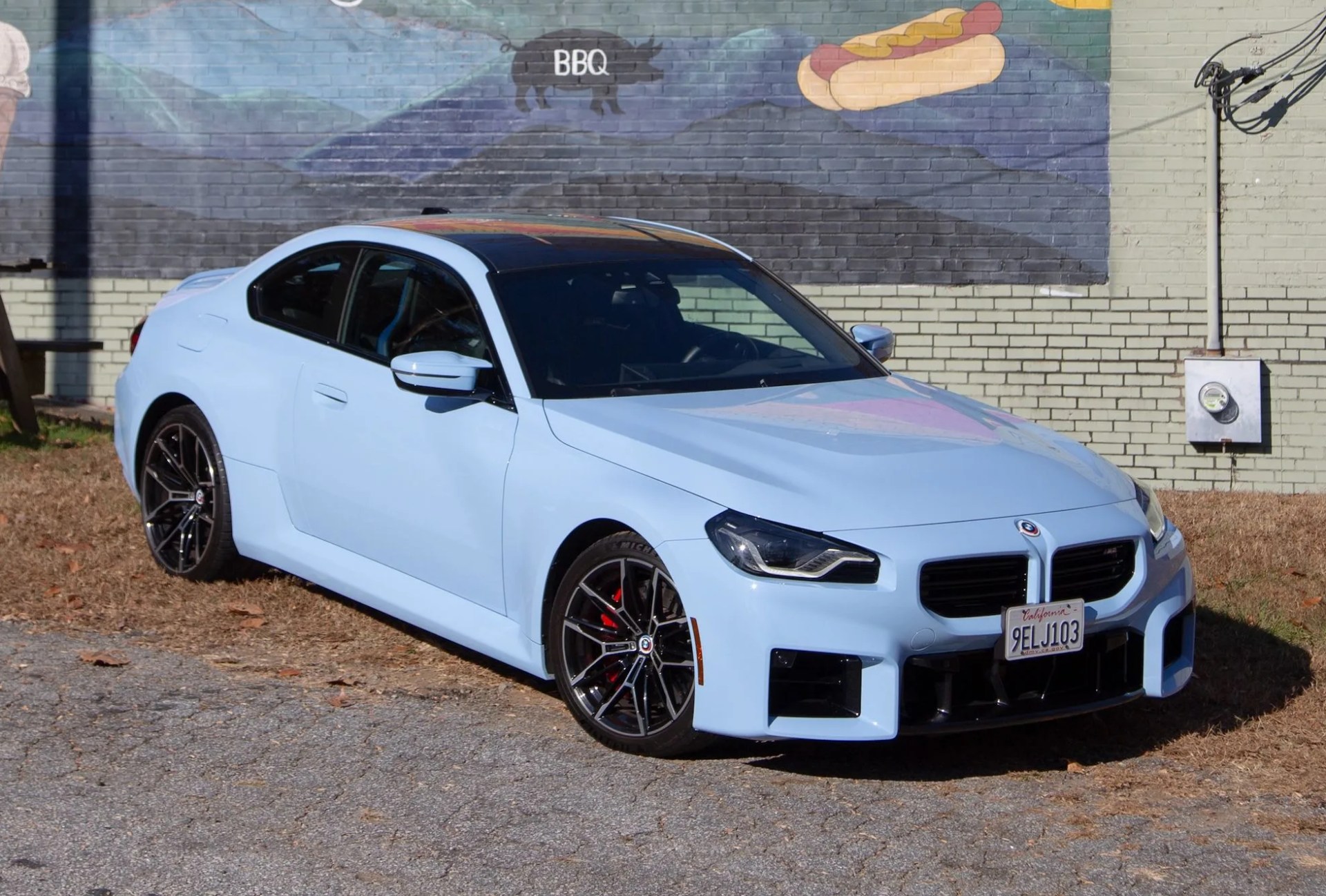 bmw m2 blue 2023