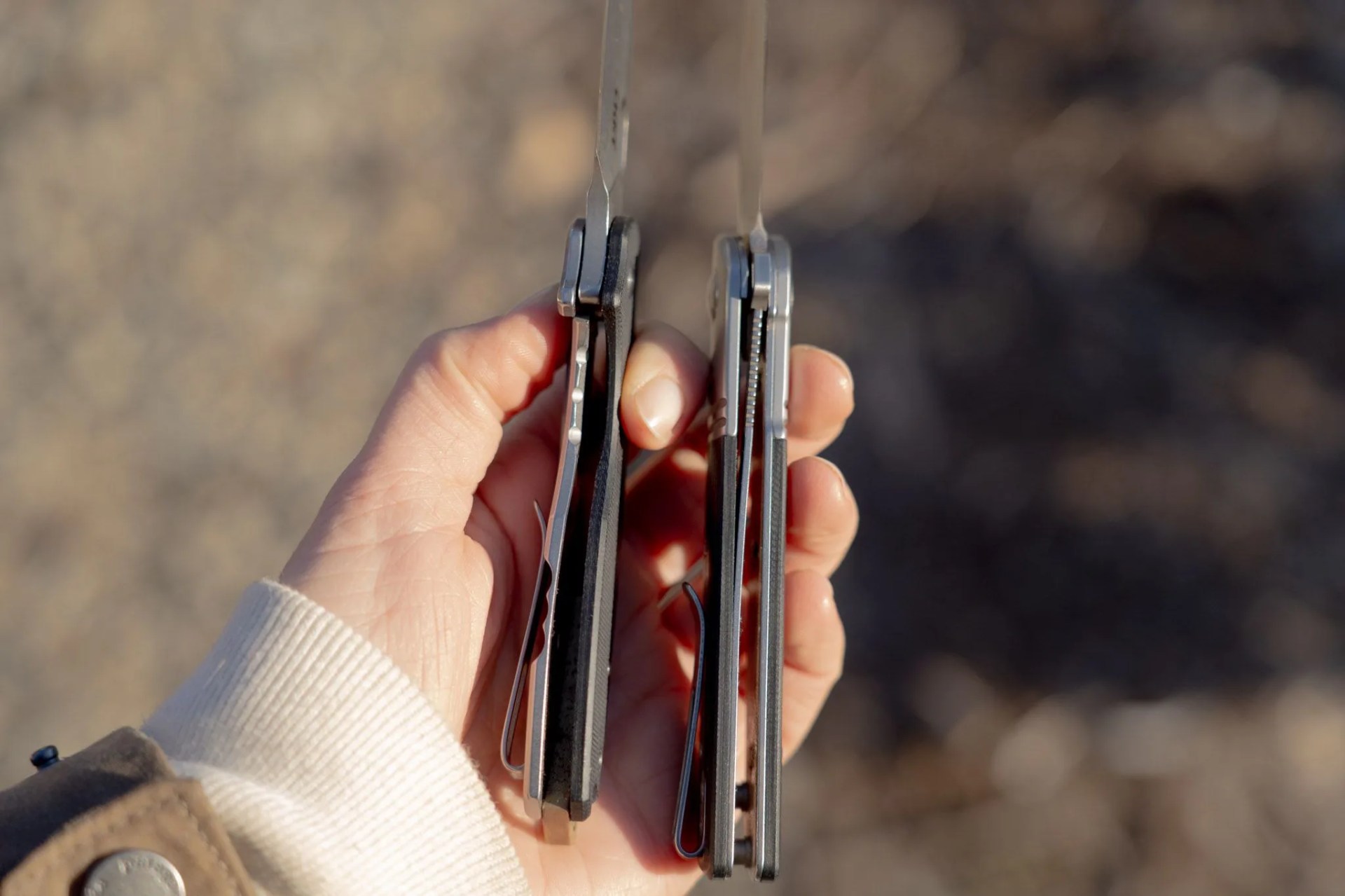 frame lock and liner lock