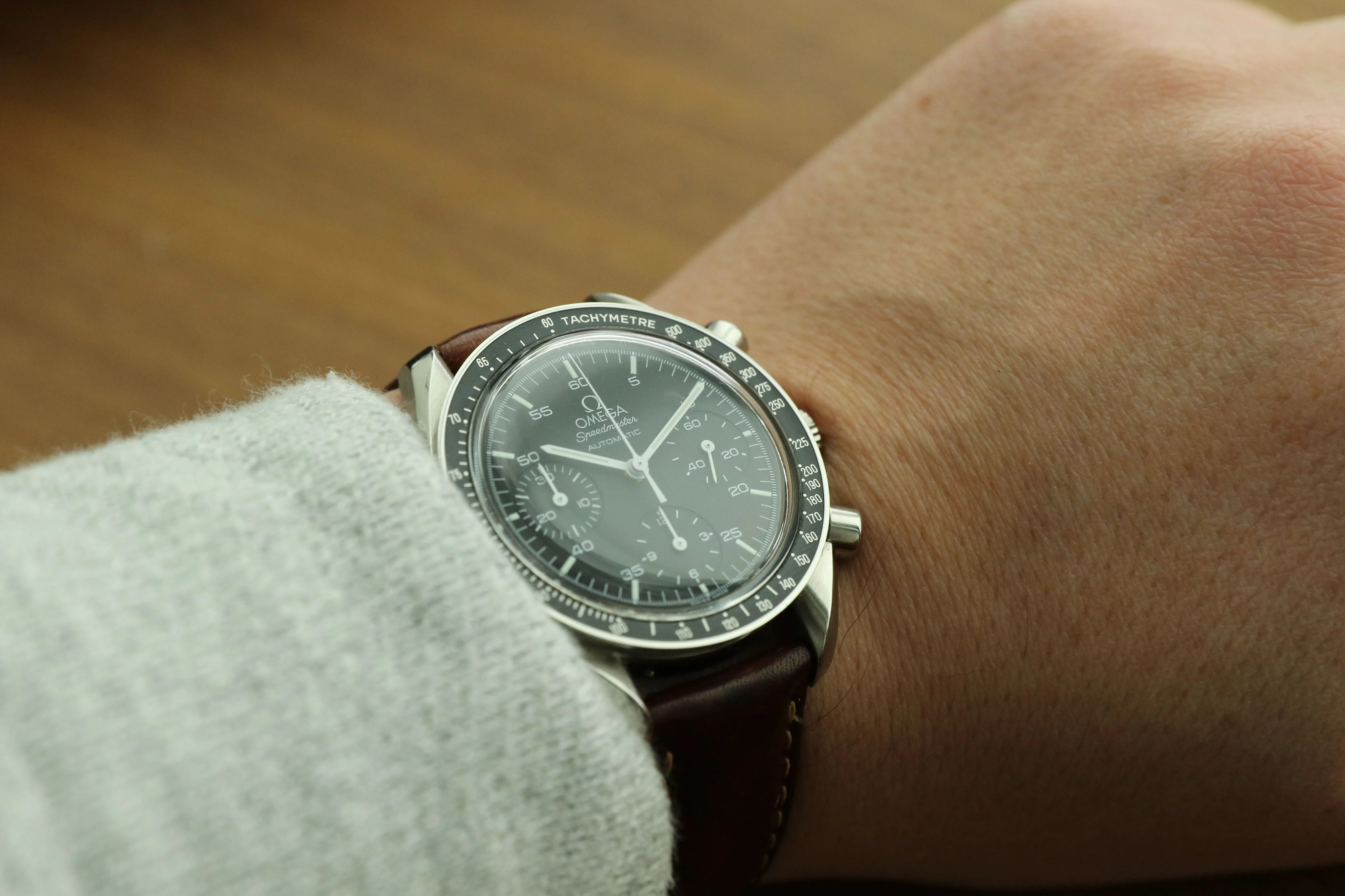 watch on a wrist
