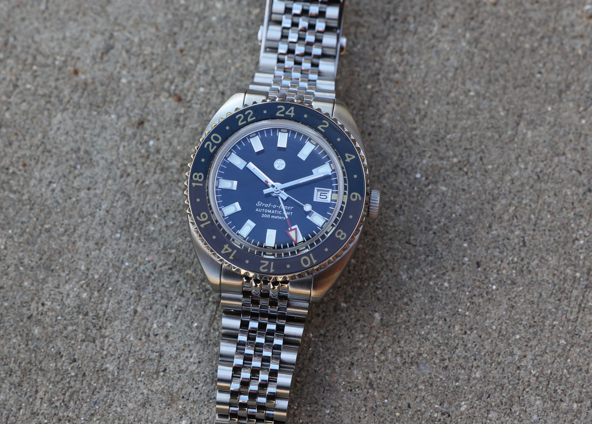a wrist watch