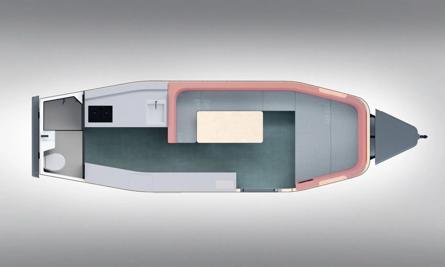 lightship l1 camping trailer floor plan