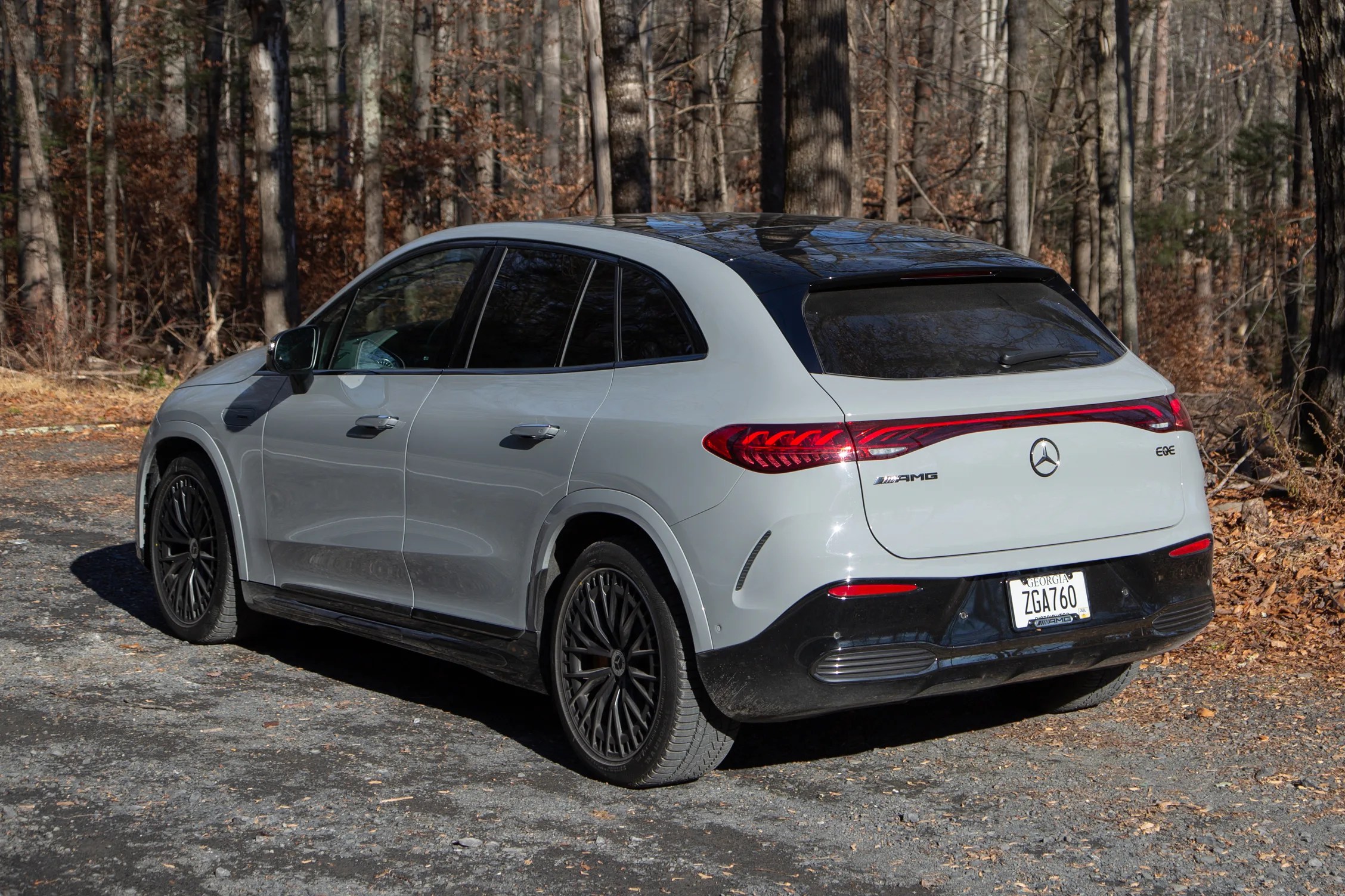 eqe suv from rear