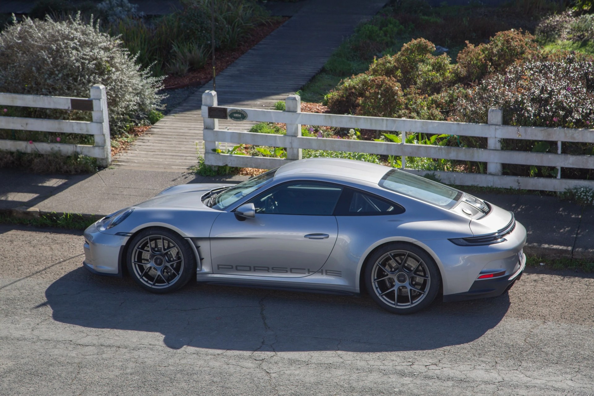 2024 porsche 911 st in silver