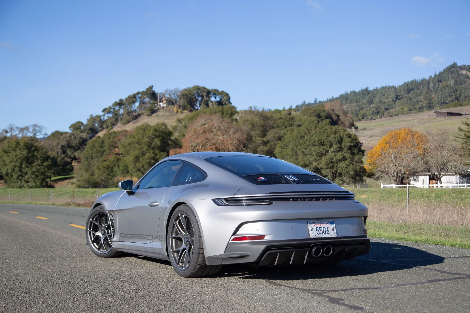 2024 porsche 911 st in silver