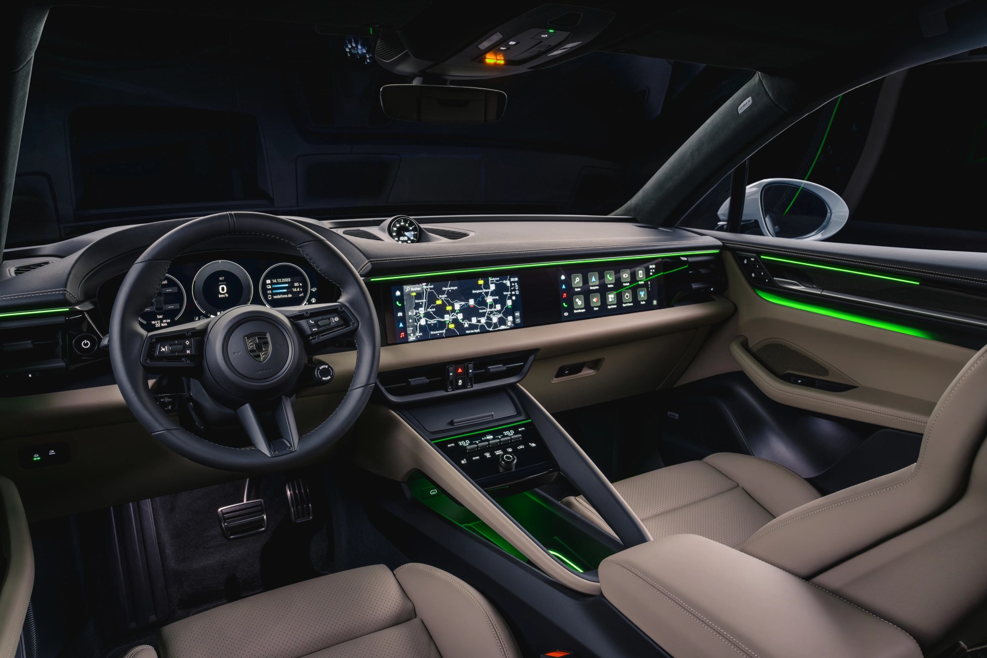 2024 Porsche Macan electric interior