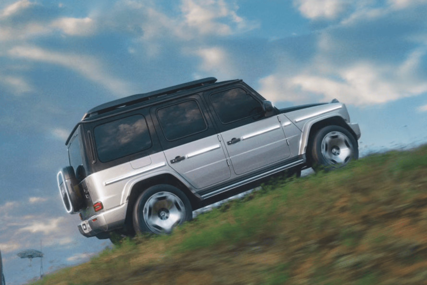 mercedes benz g class prototype eqg