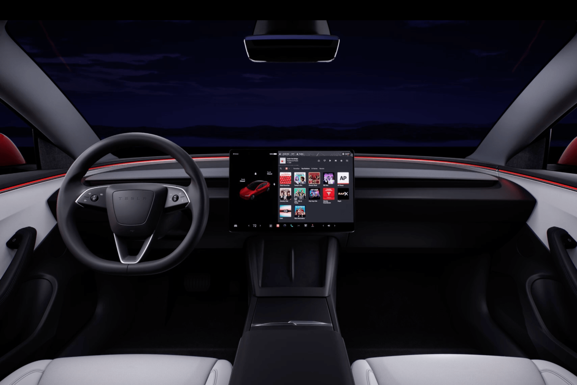 tesla model 3 2024 interior