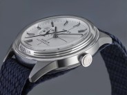 a silver timex watch