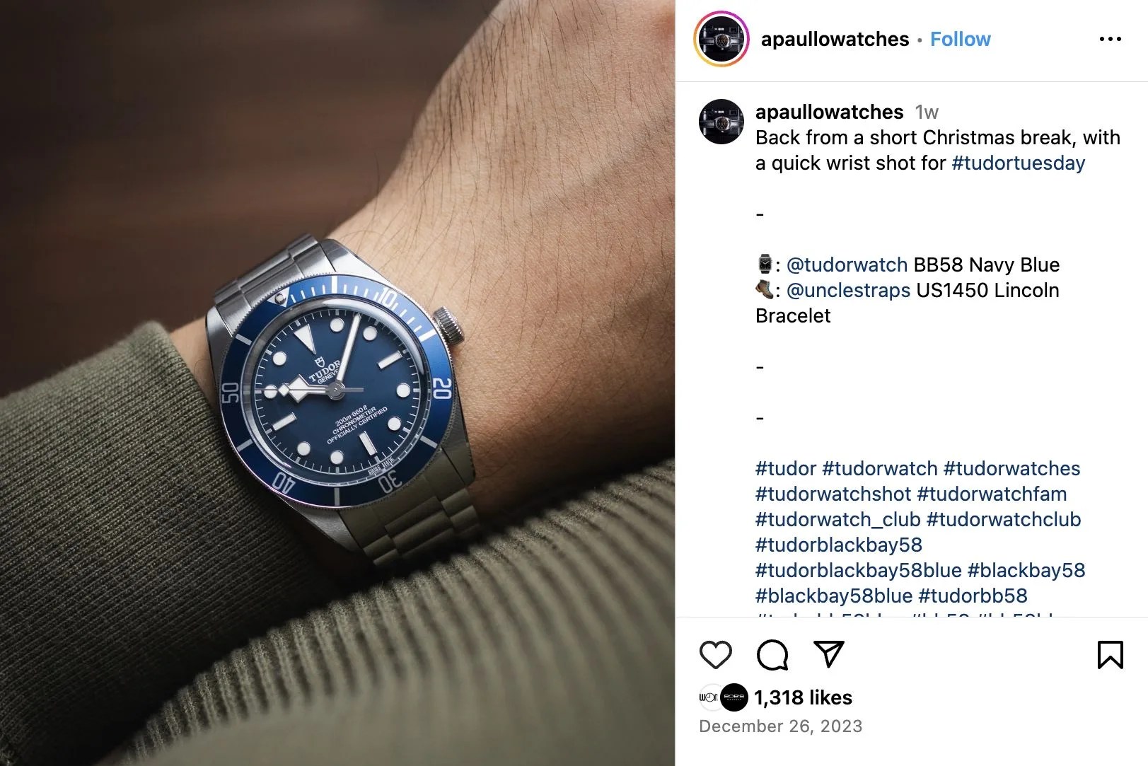 a watch on a person's wrist