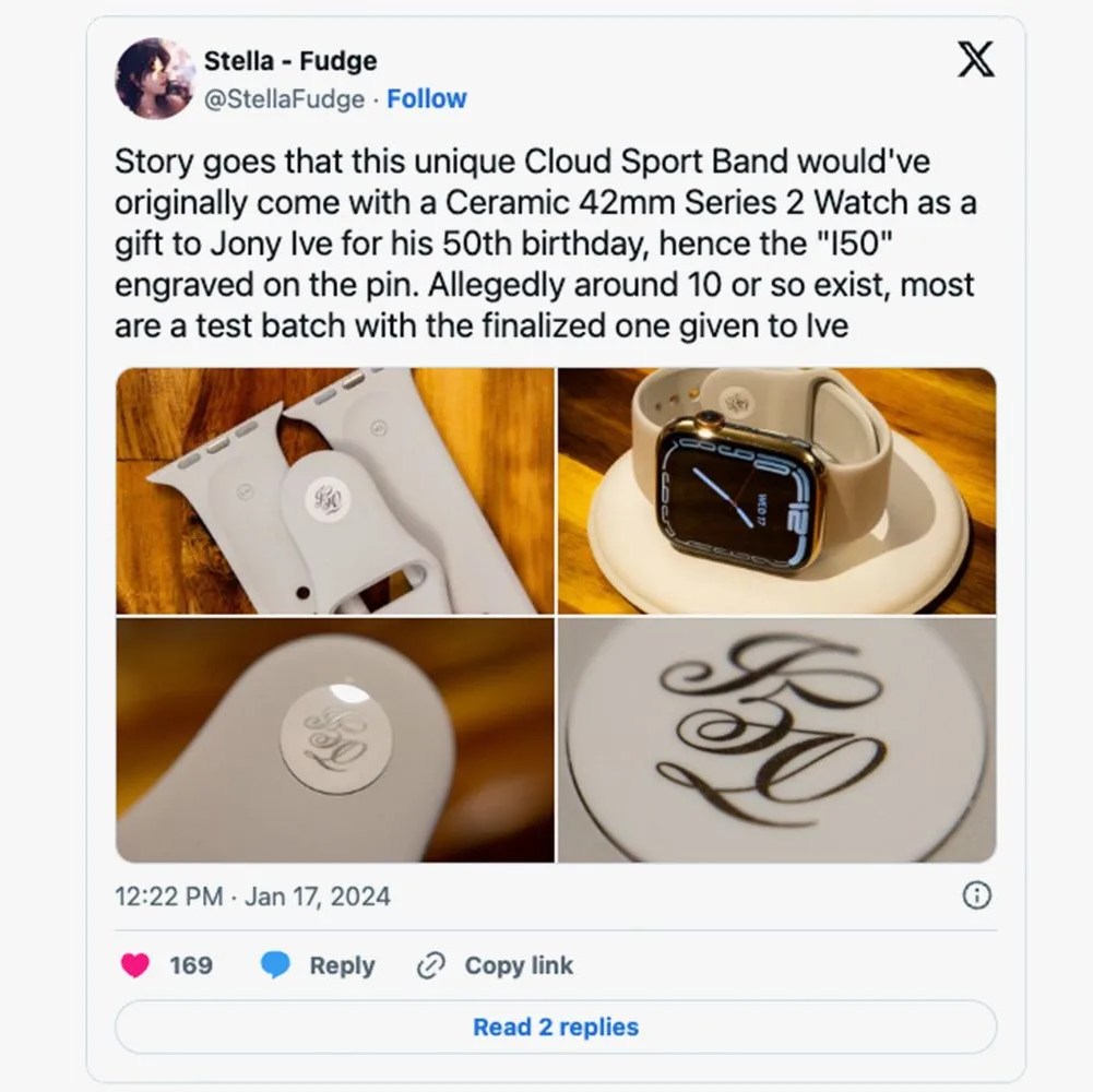 a tweet on x