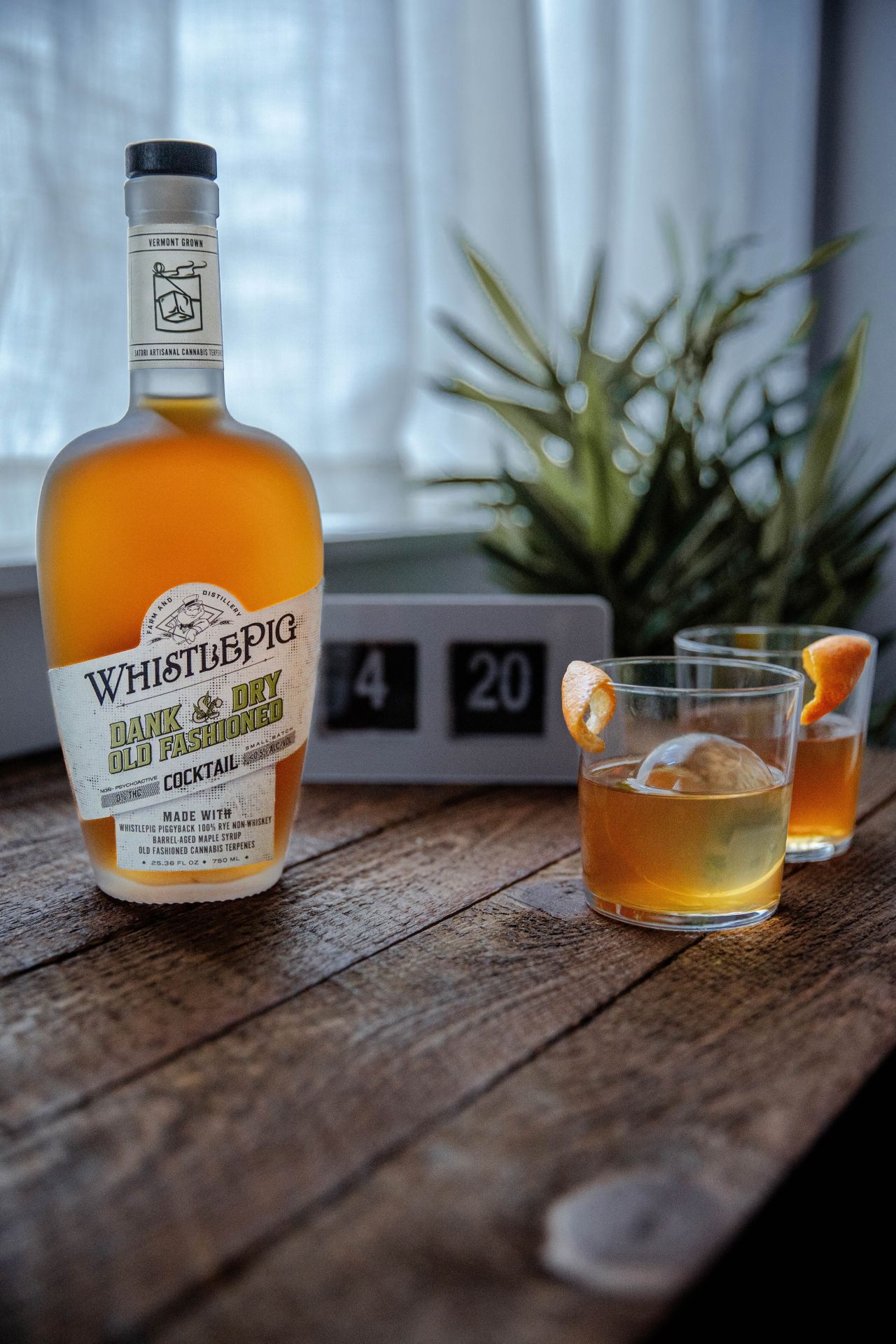 dank and dry old fashioned bottle
