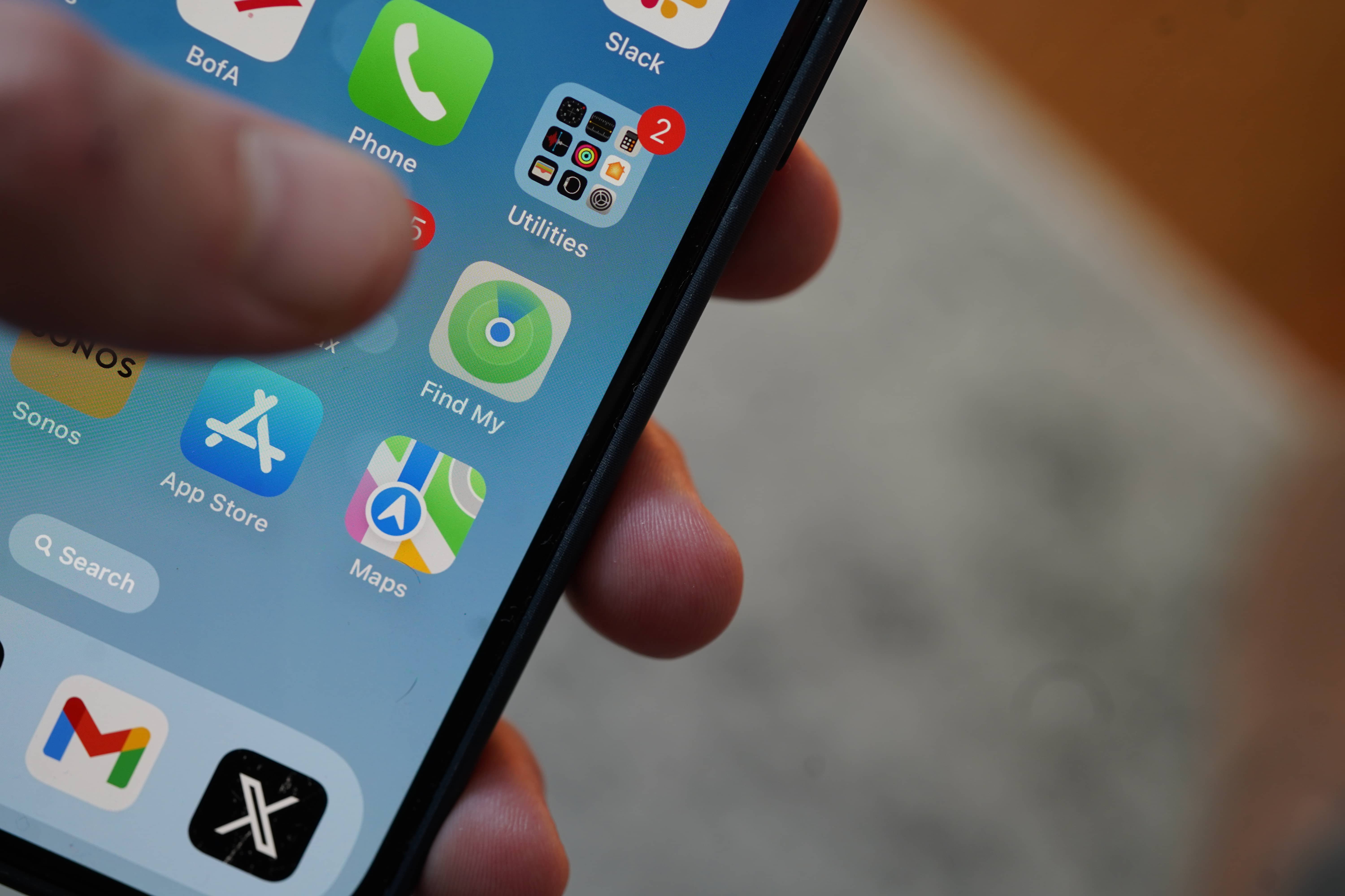 iPhone Find My App