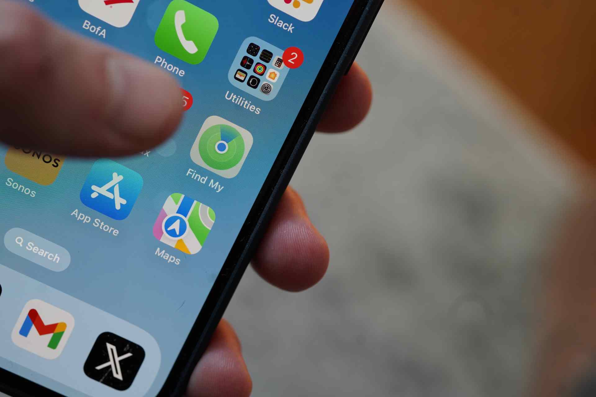 iPhone Find My App
