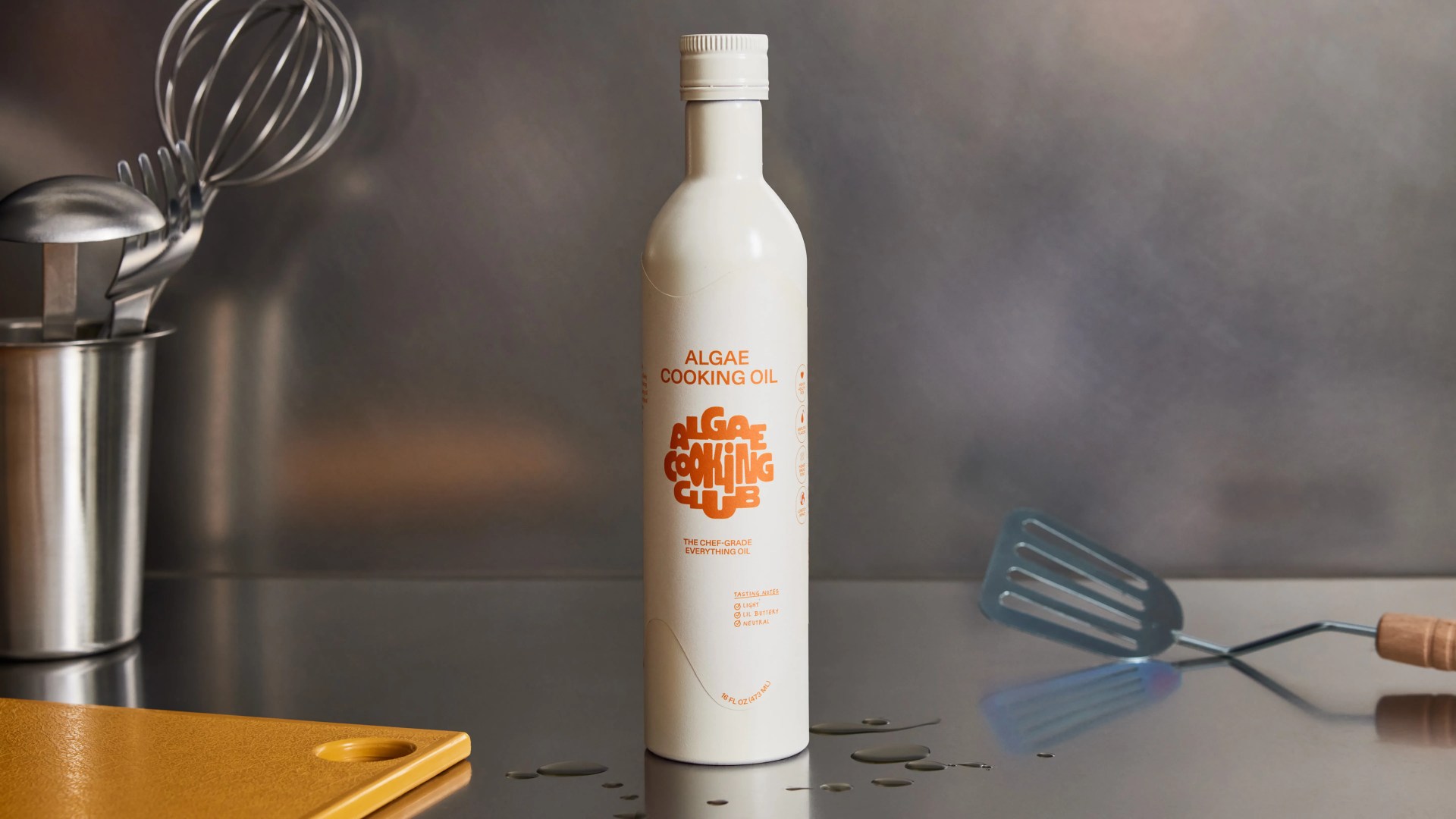 CHEF-GRADE ALGAE COOKING OIL