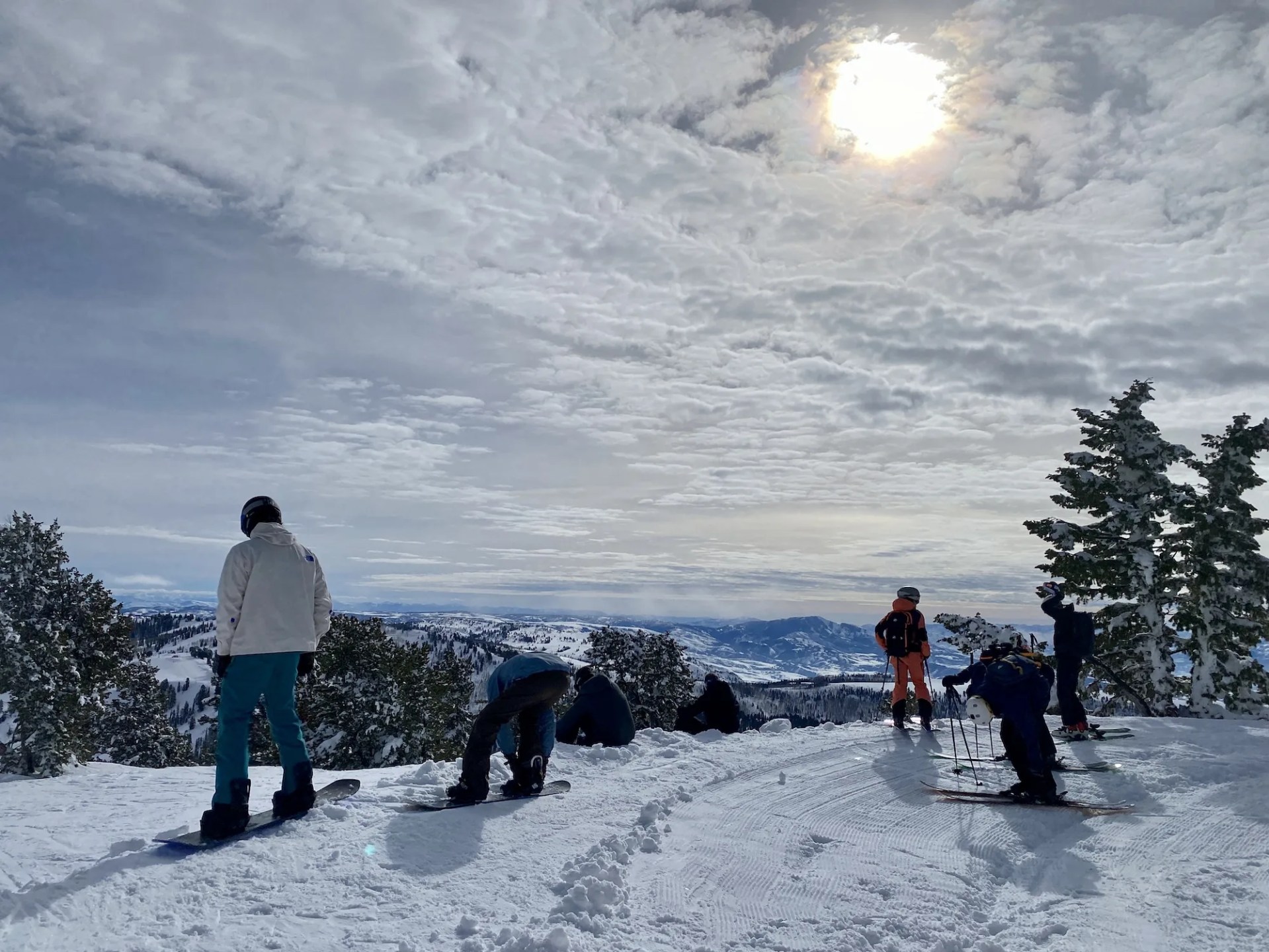 powder mountain snowcat dropoff