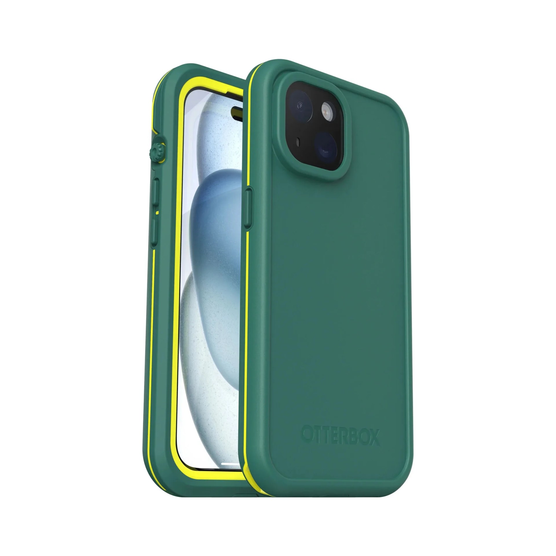OtterBox Frē Series for MagSafe iPhone 15 Case on a white background