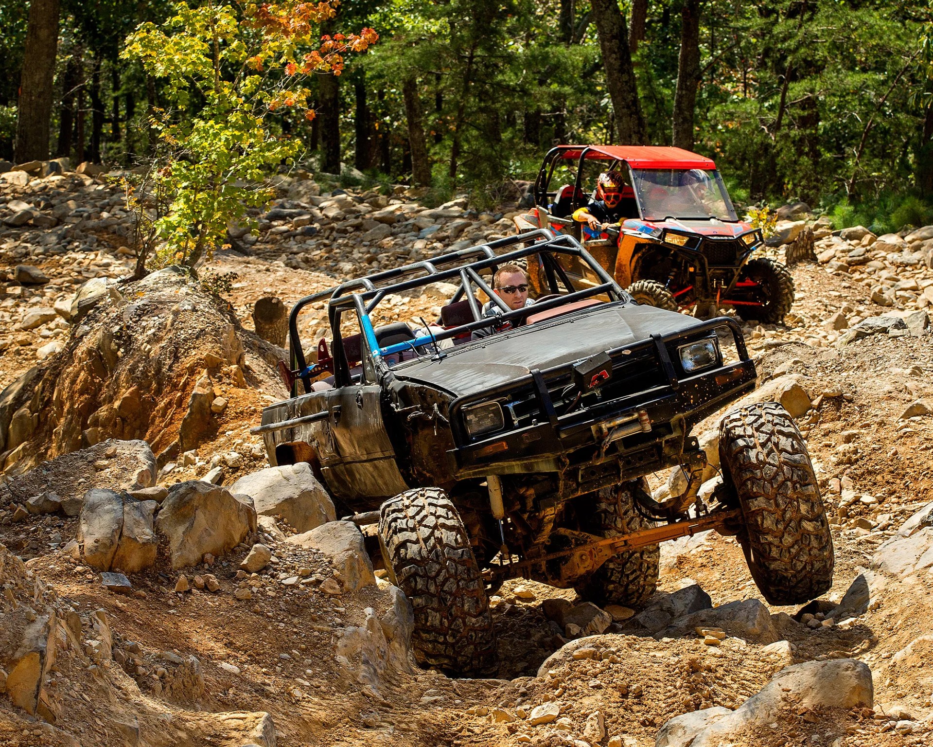 off roading in the uwharrie national forest with overland experts