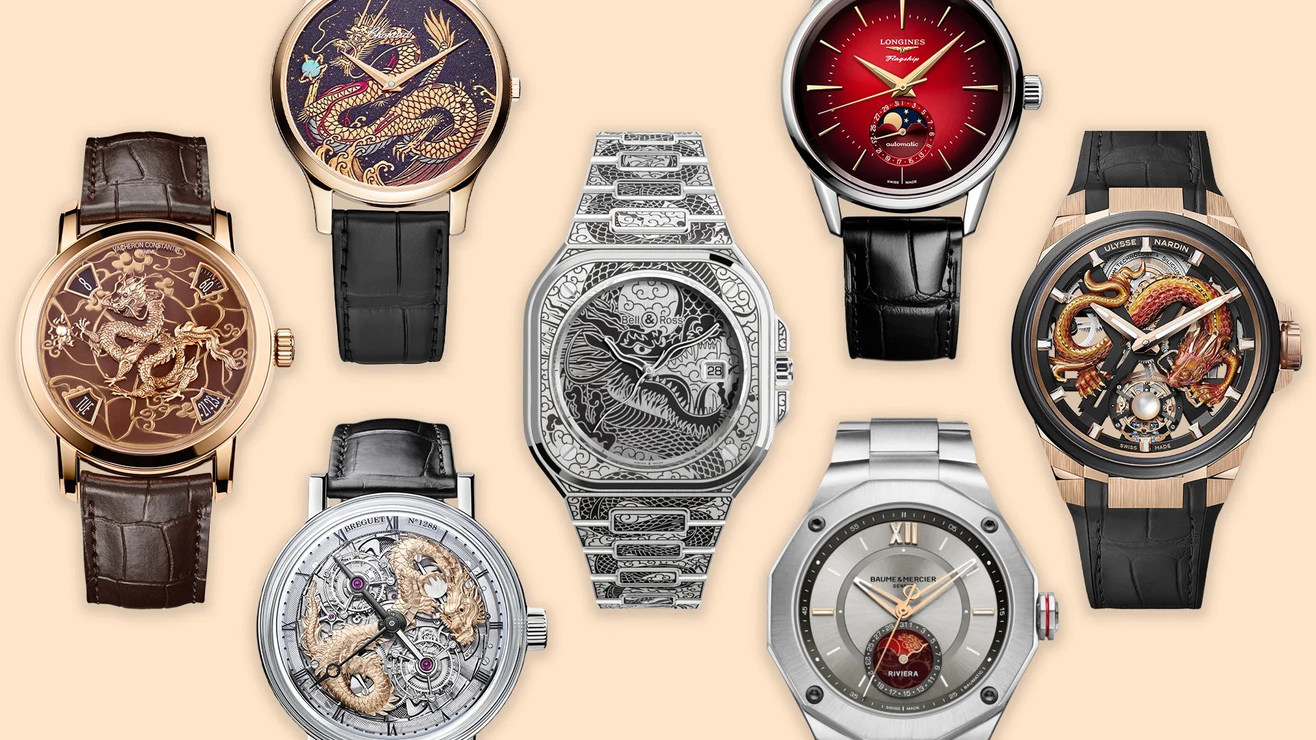 a group of watches