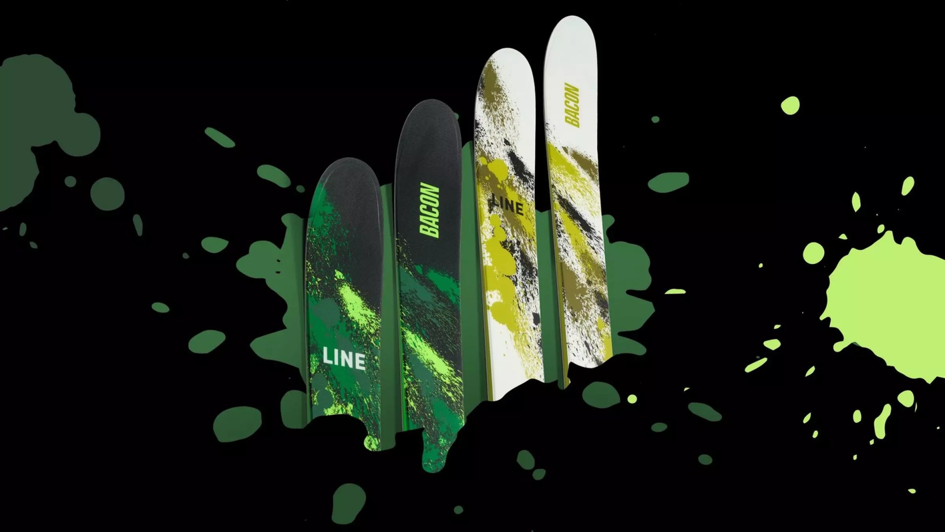LINE bacon collection skis