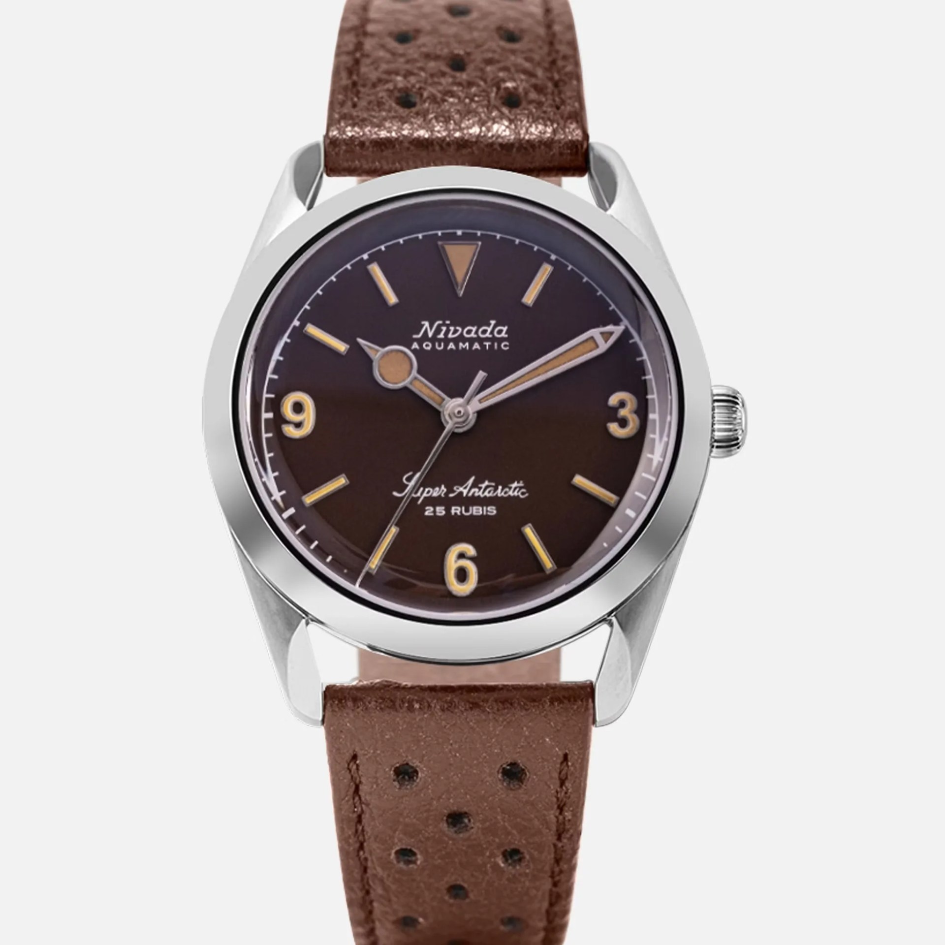 brown watch