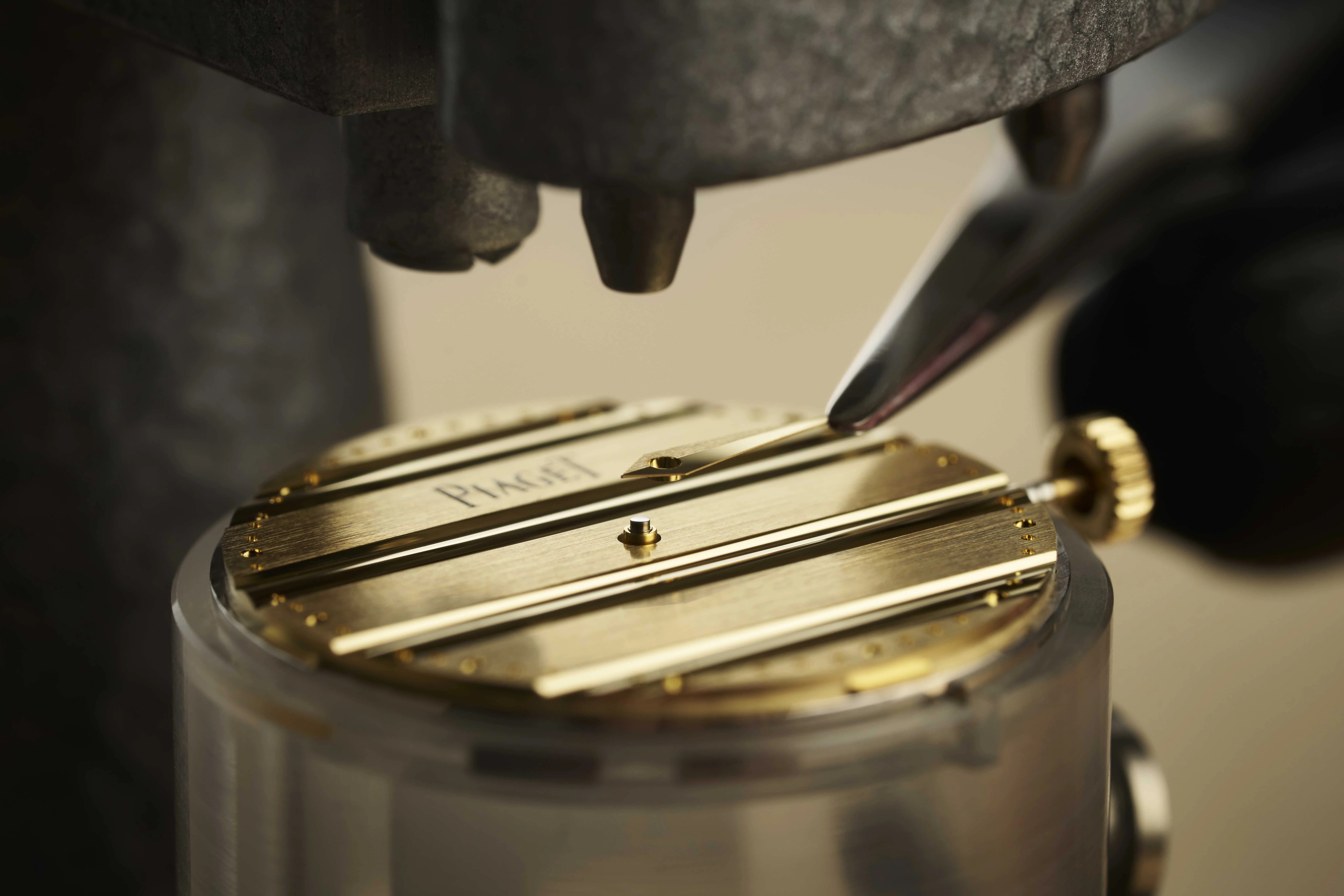 gold watch dial