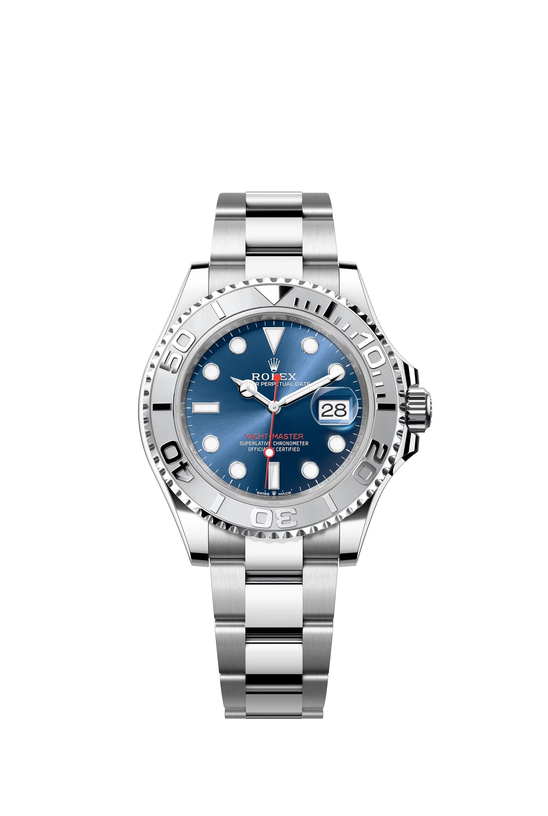 blue rolex watch