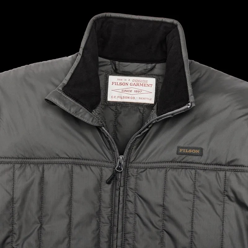 black filson jacket