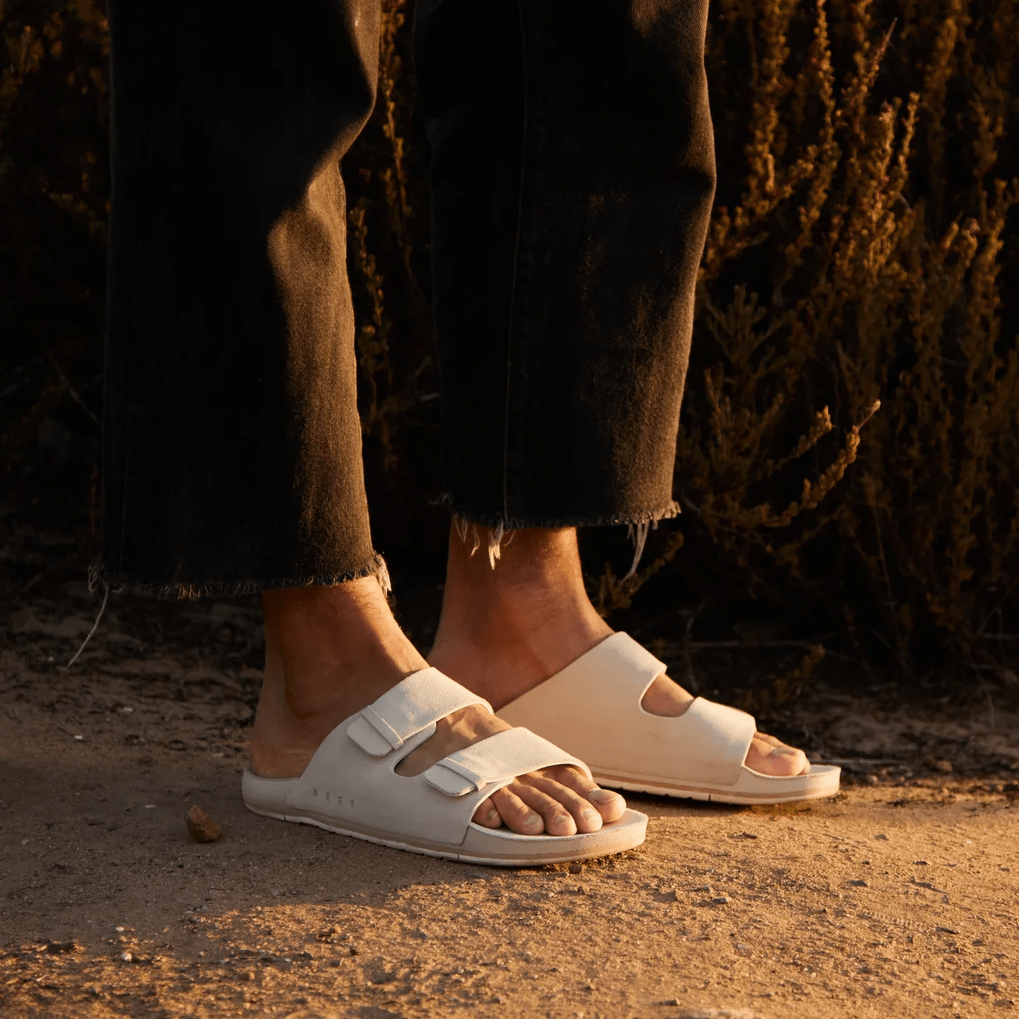 person wearing Reef The Ojai Collection sandals