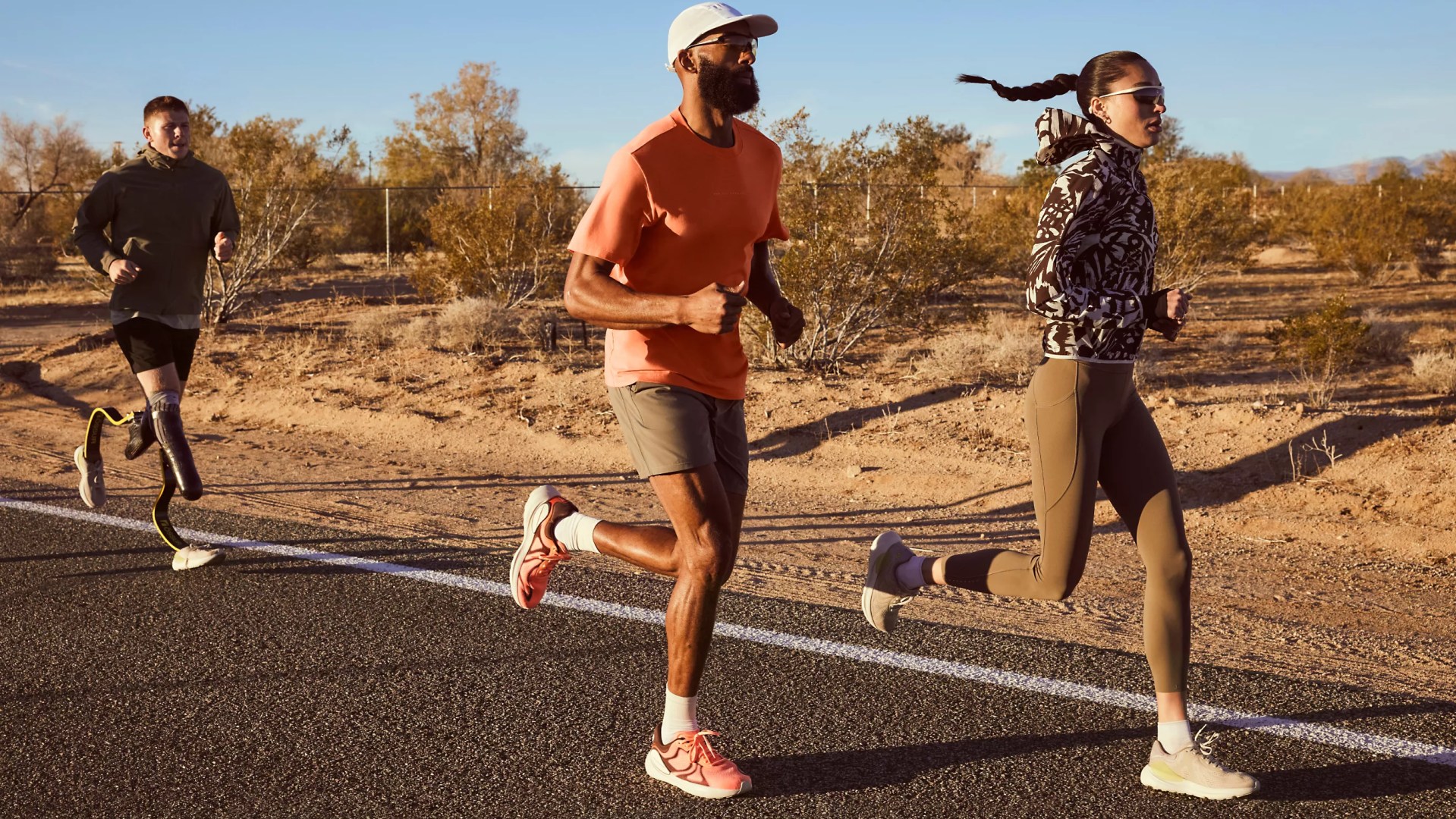a group of runners wearing Lululemon Beyondfeel Running Shoe