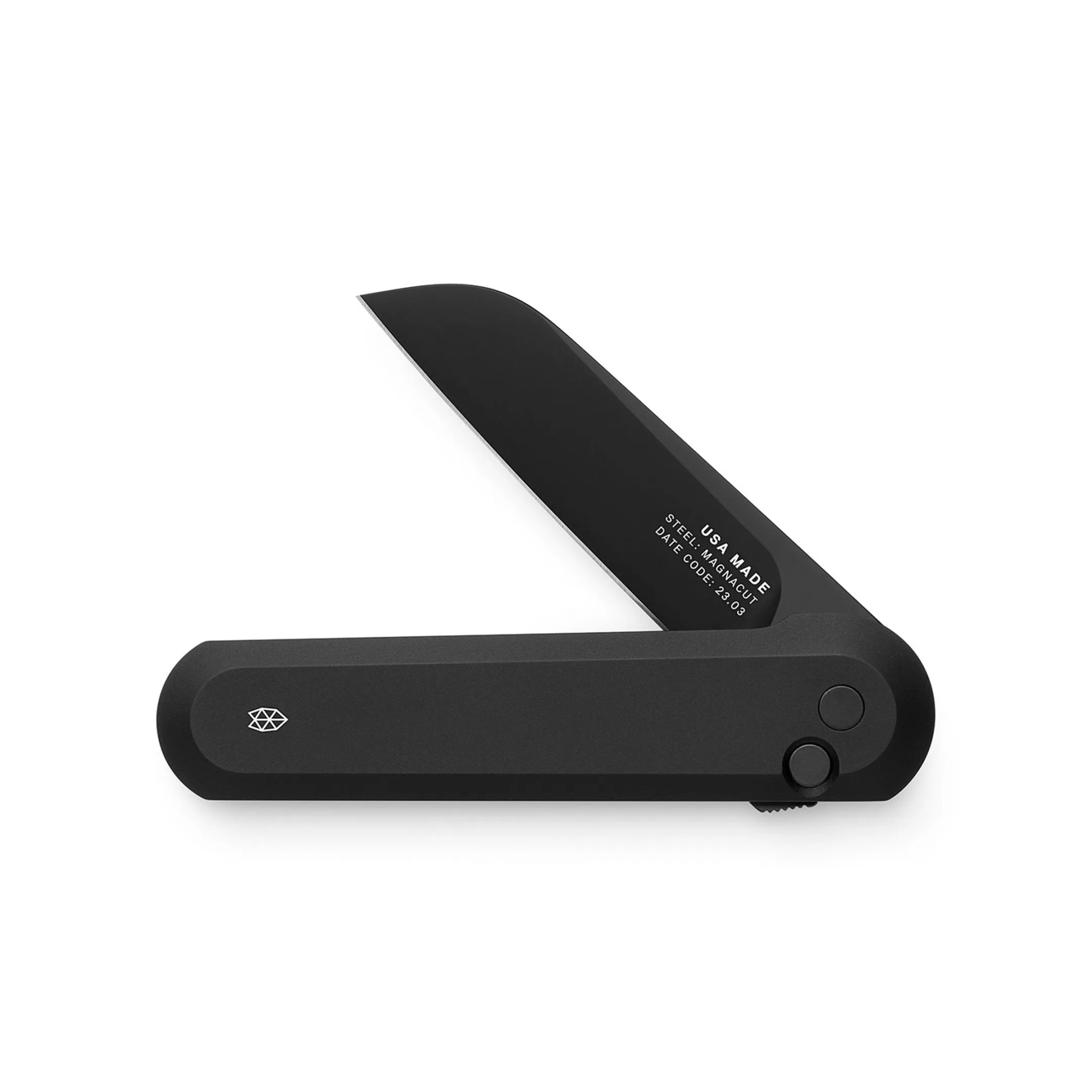 The James Brand black folding wells pocket knife